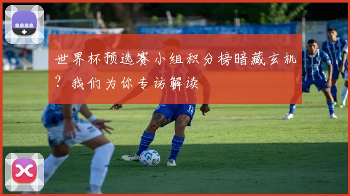 世界杯预选赛小组积分榜暗藏玄机？我们为你专访解读