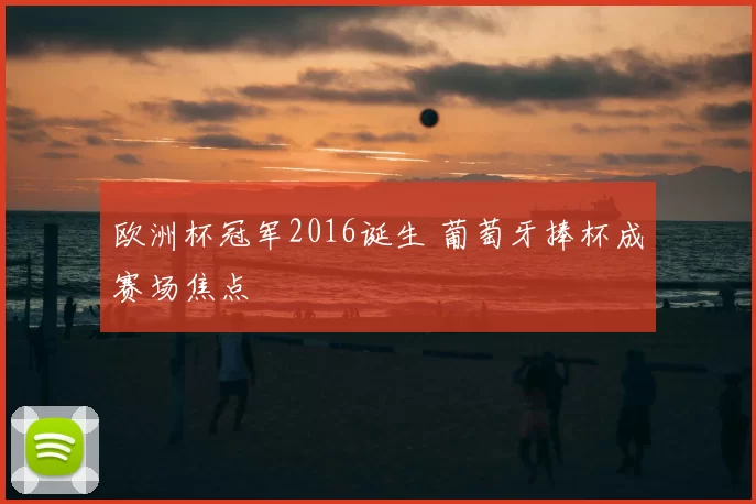 欧洲杯冠军2016诞生 葡萄牙捧杯成赛场焦点