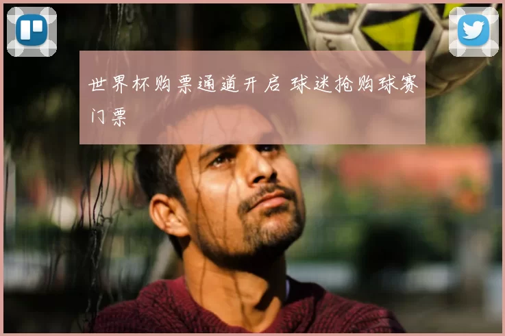 世界杯购票通道开启 球迷抢购球赛门票